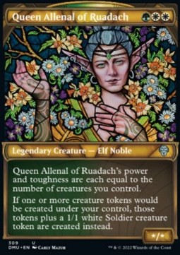Queen Allenal of Ruadach (V.1) - Dominaria United: Extras (Uncommon) [XDMU-309]