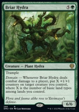 Briar Hydra (V.1) - Dominaria United: Extras (Rare) [XDMU-286]