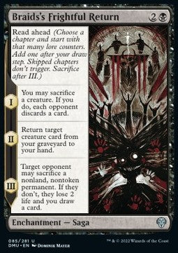 Braids's Frightful Return - Dominaria United (Uncommon) [DMU-85]