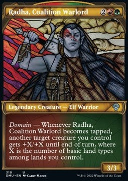 Radha, Coalition Warlord (V.1) - Dominaria United: Extras (Uncommon) [XDMU-310]
