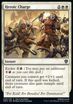 Heroic Charge - Dominaria United (Common) [DMU-20]