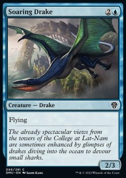 Soaring Drake - Dominaria United (Common) [DMU-66]