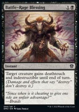 Battle-Rage Blessing - Dominaria United (Common) [DMU-80]