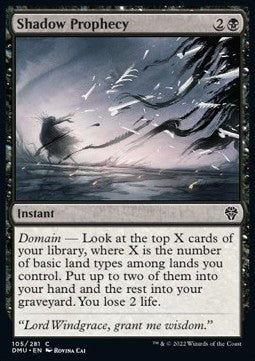 Shadow Prophecy - Dominaria United (Common) [DMU-105]