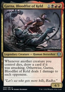 Garna, Bloodfist of Keld - Dominaria United (Uncommon) [DMU-200]