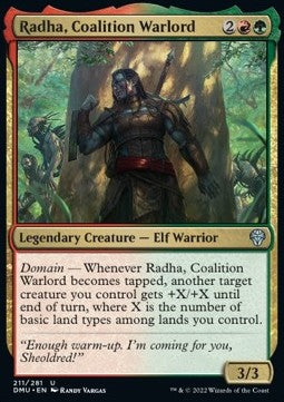 Radha, Coalition Warlord - Dominaria United (Uncommon) [DMU-211]