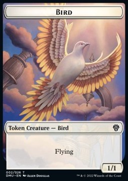 Bird Token (White 1/1) - Dominaria United: Extras (Token) [XDMU-T02]