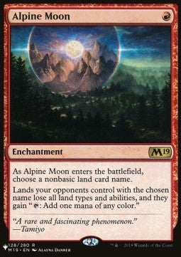 Alpine Moon - The List (Rare) [ZNL-128]