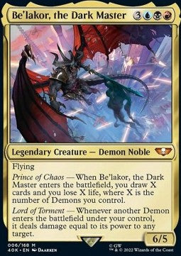 Be'lakor, the Dark Master (V.1) - Universes Beyond: Warhammer 40,000 (Mythic) [40K-6]