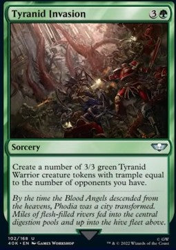 Tyranid Invasion - Universes Beyond: Warhammer 40,000 (Uncommon) [40K-102]