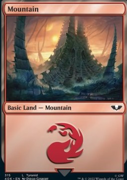 Mountain - Universes Beyond: Warhammer 40,000 (Land) [40K-315]