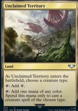 Unclaimed Territory - Universes Beyond: Warhammer 40,000 (Uncommon) [40K-304]