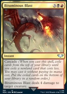 Bituminous Blast - Universes Beyond: Warhammer 40,000 (Uncommon) [40K-221]