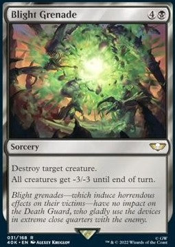 Blight Grenade - Universes Beyond: Warhammer 40,000 (Rare) [40K-31]