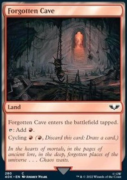 Forgotten Cave - Universes Beyond: Warhammer 40,000 (Common) [40K-280]