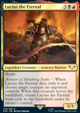 Lucius the Eternal - Universes Beyond: Warhammer 40,000 (Rare) [40K-130]