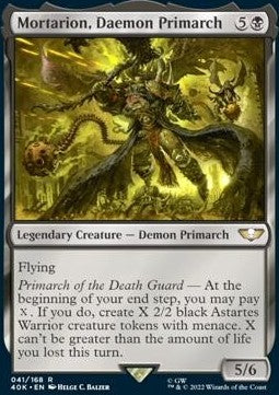 Mortarion, Daemon Primarch - Universes Beyond: Warhammer 40,000 (Rare) [40K-41]