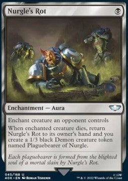 Nurgle's Rot - Universes Beyond: Warhammer 40,000 (Uncommon) [40K-45]