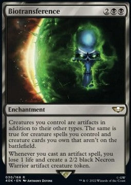 Biotransference - Universes Beyond: Warhammer 40,000 (Rare) [40K-30]