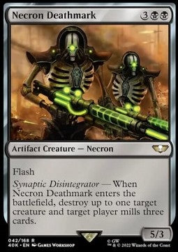 Necron Deathmark - Universes Beyond: Warhammer 40,000 (Rare) [40K-42]