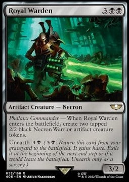 Royal Warden - Universes Beyond: Warhammer 40,000 (Rare) [40K-52]