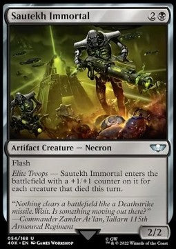 Sautekh Immortal - Universes Beyond: Warhammer 40,000 (Uncommon) [40K-54]