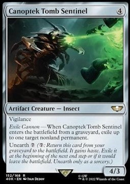 Canoptek Tomb Sentinel - Universes Beyond: Warhammer 40,000 (Rare) [40K-152]