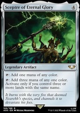 Sceptre of Eternal Glory - Universes Beyond: Warhammer 40,000 (Rare) [40K-166]