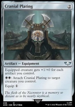 Cranial Plating - Universes Beyond: Warhammer 40,000 (Uncommon) [40K-236]