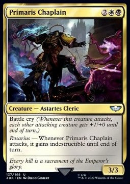 Primaris Chaplain - Universes Beyond: Warhammer 40,000 (Uncommon) [40K-137]