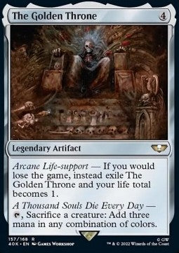 The Golden Throne - Universes Beyond: Warhammer 40,000 (Rare) [40K-157]