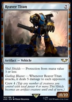 Reaver Titan - Universes Beyond: Warhammer 40,000 (Rare) [40K-163]