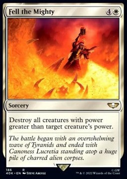 Fell the Mighty - Universes Beyond: Warhammer 40,000 (Rare) [40K-186]