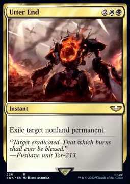 Utter End - Universes Beyond: Warhammer 40,000 (Rare) [40K-226]