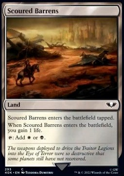 Scoured Barrens - Universes Beyond: Warhammer 40,000 (Common) [40K-293]