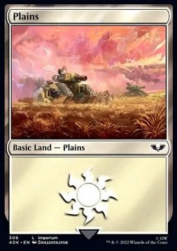 Plains - Universes Beyond: Warhammer 40,000 (Common) [40K-306]