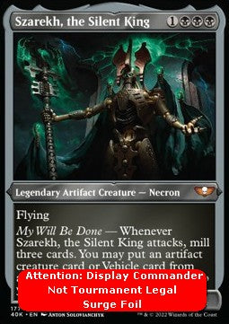 Szarekh, the Silent King (V.3) - Universes Beyond: Warhammer 40,000 (Special) [40K-177]