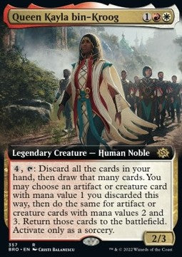 Queen Kayla bin-Kroog - The Brothers' War: Extras (Rare) [XBRO-357]