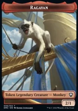 Ragavan Token (R 2/1) // Treasure Token - Commander: Dominaria United: Extras (Token) [XDMC-T 6/24]