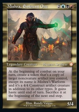 Mishra, Eminent One - Commander: The Brothers' War (Mythic) [BRC-1]