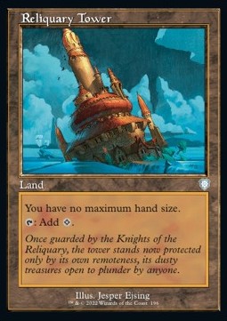Reliquary Tower - Commander: The Brothers' War (Uncommon) [BRC-196]