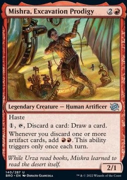 Mishra, Excavation Prodigy - The Brothers' War (Uncommon) [BRO-140]