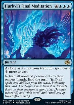 Hurkyl's Final Meditation - The Brothers' War (Rare) [BRO-52]