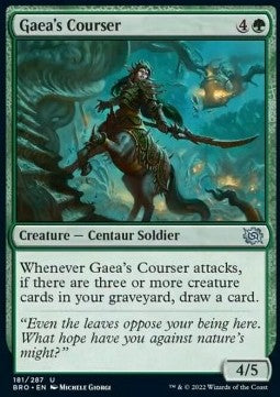 Gaea's Courser - The Brothers' War (Uncommon) [BRO-181]