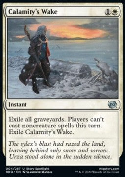 Calamity's Wake - The Brothers' War (Uncommon) [BRO-4]