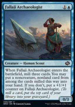 Fallaji Archaeologist - The Brothers' War (Common) [BRO-48]