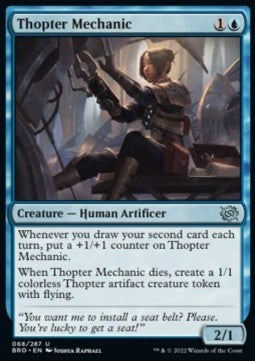 Thopter Mechanic - The Brothers' War (Uncommon) [BRO-68]
