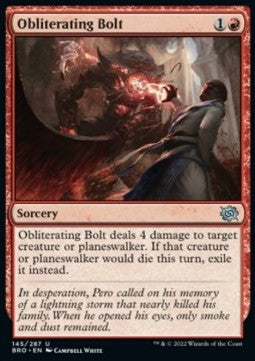 Obliterating Bolt - The Brothers' War (Uncommon) [BRO-145]