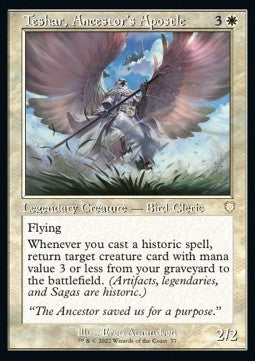 Teshar, Ancestor's Apostle - Commander: The Brothers' War (Rare) [BRC-77]