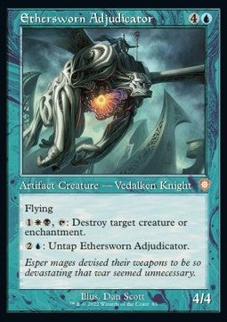 Ethersworn Adjudicator - Commander: The Brothers' War (Mythic) [BRC-83]